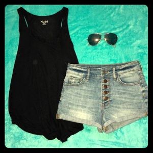 PacSun Kendall & Kylie High Rise Shorts